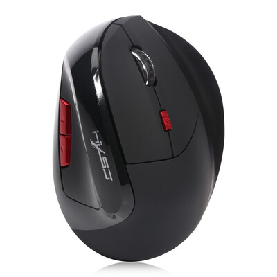 

HXSJ X60 6D Wireless Gaming Ergonomic Design Optical Vertical 2400DPI Mouse wireless connectivity distance up to 10 meters