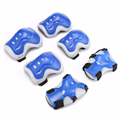 

6pcs Set Children Protective Gear Pad Roller Skateboard High quality protective pad Made of soft foam padded material
