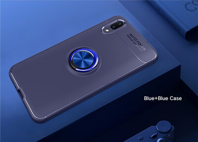 

Goowiiz Phone Case For VIVO NexNex  Luxury Metal Ring Magnetic Bracket TPU Shockproof Cooling