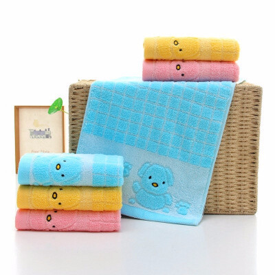 

Cntomlv hot sale 10pcs Exquisite design Non-twisted Bamboo Fiber Music Cat Baby Wash Towels Spa Facial Bath Towel