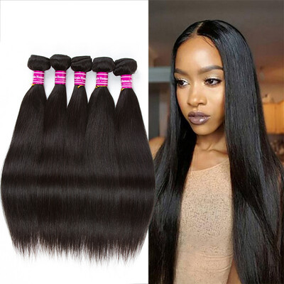 

Glary Brazilian Straight Virgin Hair Brazilian Hair Bundles 5pcs Lot 100 Unprocessed Virgin Hair Factory Selling Cheap Hair Weave