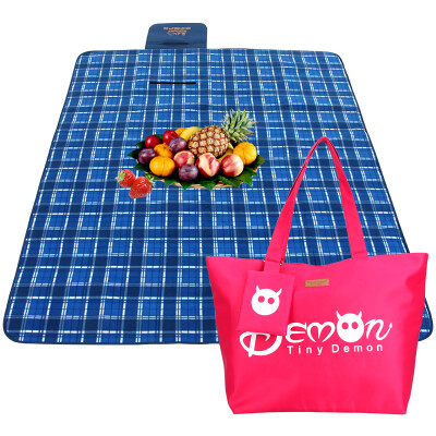 

Ulecamp summer picnic mat moisture-proof pad Oxford cloth picnic mat recreation pad nap pad outdoor lattice mat Diaoyihua KC818