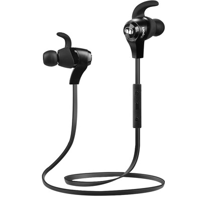

Monster iSport wireless love sports wireless Bluetooth headset with headset phone headset ear earphones headphones sports headphones black