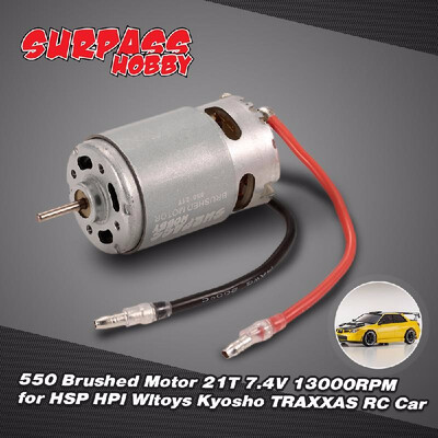 

SUPERPASS HOBBY 550 Brushed Motor 21T 74V 13000RPM for HSP HPI Wltoys Kyosho TRAXXAS RC Car