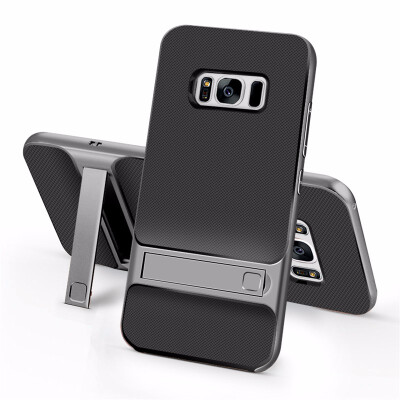 

Goowiiz Phone Case For Samsung Galaxy S7S8S8 Plus Fashion Slim Shockproof Silicone TPU PC Hard Bracket