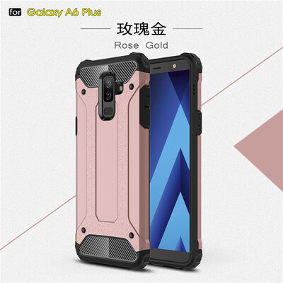 

Goowiiz Phone Case For Samsung Galaxy A6 2018A6 Plus 2018 King Kong Armor Fashion Bumper PC TPU Prevent falling