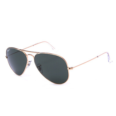 

Ray-Ban Ray-Ban Авиатор солнцезащитных очков для мужчин и женщин золотых серий кадров зеленый поляризованных линз очков солнцезащитных очки RB3025 001/58 58мм