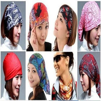 

New 3pcs Fashion Hair Accessories Head Kerchief HeadBand Bandana Scarf