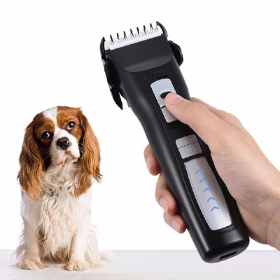 

Pet Products Dog Grooming Clippers Cordless Rechargeable Quiet Pet Hair Clipper for Thick Coats Dog Cat 2-Speed Pet Grooming Suppl