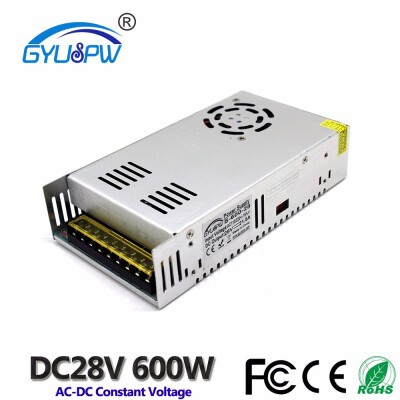 

DC Power Supply 28V 215A 600w Led Driver Transformer AC110V 220V to dc28V Power Source for Led Light Machinery CCTV Stepper