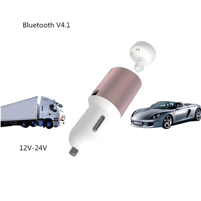 

JOWAY Bluetooth Earphone car charger Wireless Music Headset Car kit Headsfree Phone Earbuds With Mic For Iphone 7 Auriculares