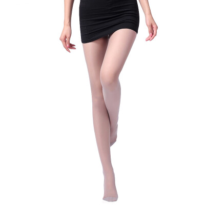 

Jingdong supermarket] Langshou pantyhose 3 pairs of women thin section plus crotch core wire toes to strengthen the stockings black uniform