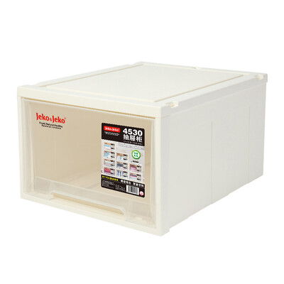 

JEKO&JEKO transparent plastic baby sewing cabinet extra large childrens wardrobe storage box drawer storage cabinet finishing storage box drawer storage cabinet 1 only SWB-5413