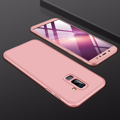 

Goowiiz Phone Case For Samsung Galaxy A6 2018A6 Plus 2018A9 Star Lite Fashion Color collision 360 Degree Coverage PC