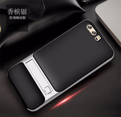 

Goowiiz Phone Case For Huawei P10P10 PlusNova Fashion Slim Shockproof Silicone TPU PC Hard Bracket