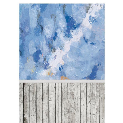 

Hand Painted Sky Photo Backdrop 57FT Vinyl Fabric Cloth Digital Printing Photo Background s-1054