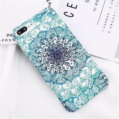 

Luminous Flower Case PC Back Cover For iPhone X 8 7 6 6S Plus