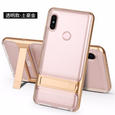 

Goowiiz Phone Case For Xiaomi Redmi Note 5Note 5 Pro Fashion Slim Shockproof Silicone TPU PC Hard Bracket