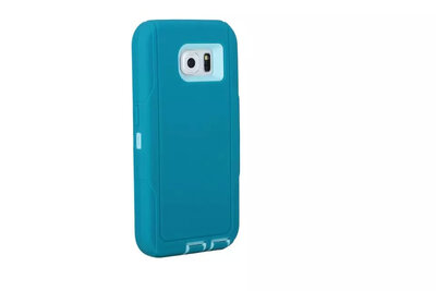 

мити S6 дело красочные робота - 2 в 1 комбо shockproof назад покрытия для Samsung Galaxy S6 большегрузных телефон дело 12 цветов