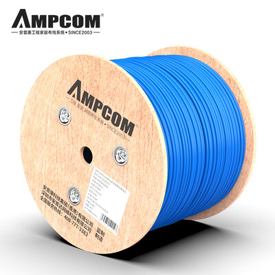 

AMPCOM original six types of network cable oxygen-free copper core 305 meters high speed CAT6 class Gigabit unshielded network cable network wiring home box line AMC656305