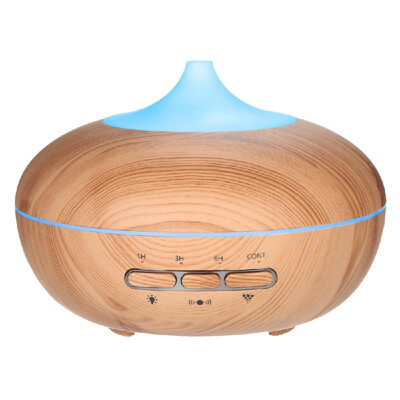 

300ml Aroma Essential Oil Diffuser with Microwave Induction Ultrasonic Humidifier Air Purifier Mist Maker with 7 Colors LED Light