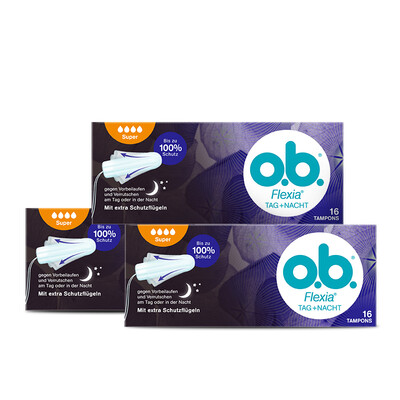 

OB tampon built-in tail type multi-type 16 3