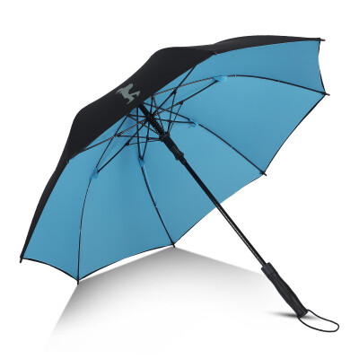 

Ying Yu Golf Straight Handle Umbrella Double Reinforced Straight Handle Umbrella Semi-automatic Men&Women Windproof Golf Long Handle Umbrella Business Advertising Umbrella C1775 Black Blue