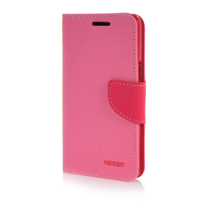 

MOONCASE Cross pattern Leather Wallet Flip Card Slot Pouch Stand Shell Back Case Cover for Samsung Galaxy A5 Pink