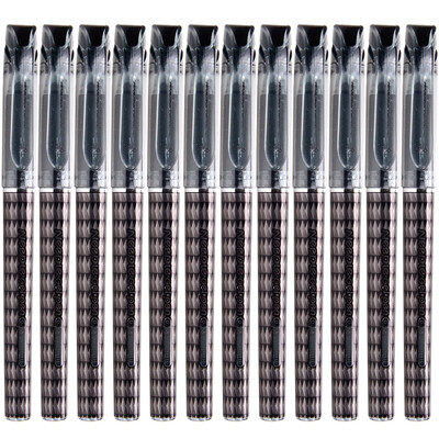 

Baoke (Baoke) PC2128 половина гелевая ручка игла 12 черный 0.38mm / картридж