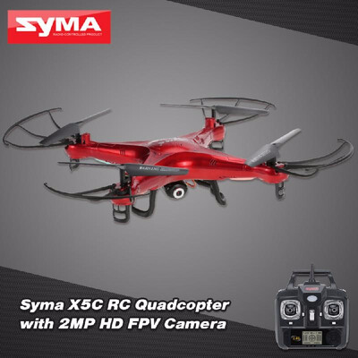 

Syma X5C 24Ghz 6-Axis Gyro RC Quadcopter Drone UAV RTF UFO w 2MP HD Camera HOT