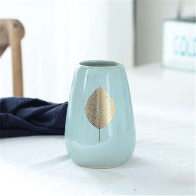 

Modern ceramic flower vase living room table dried flowers home decorations ornaments