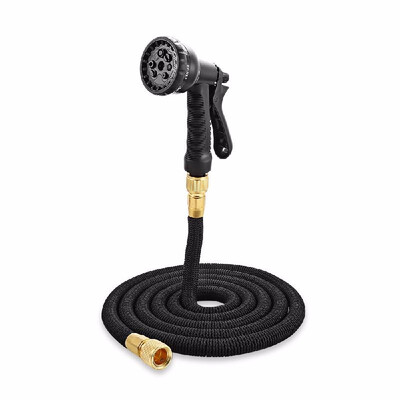 

Flexible Expandable Garden Tube Plastic Hose with Spray Machine Airbrush Latex Core for Watering Washing