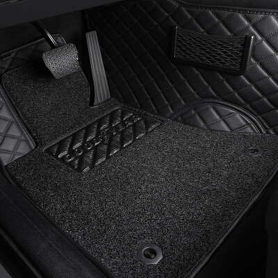 

Warehouse mats Goodyear Car mats wire ring full surrounded by double feet 2012-2018 Ford New Fox special foot pad fly series black