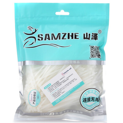 

Shanze (SAMZHE) 4 * 150 мм ZD-02 профессиональный Жгут самоблокирующийся нейлоновые стяжки планки более упругой полосы лигирования прозрачный многофункциональный галстук ремень 500 о каждом