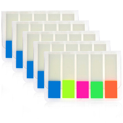 

Comix) D7007EC fluorescent film indicator label / notes / stickers / Pepsi stickers 3 loaded (44x30mm) 20 * 2 color