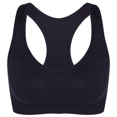 

Leeds sports underwear vest-style steel-free thin running running anti-shock yoga sleep micro-gather bra bra sports black black L