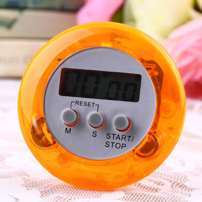 

New Cute Mini Round LCD Digital Cooking Home Kitchen Countdown UP Timer Alarm