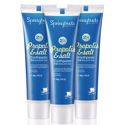 

Early pregnant women propolis salt times to protect toothpaste oral care fresh breath pregnant women toothpaste set 100g 3