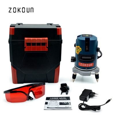 

EU plug 3 lines 360 rotary Self-leveling tilt functional Vertical & Horizontal Rotary Laser Level Self Leveling Measuring Tools