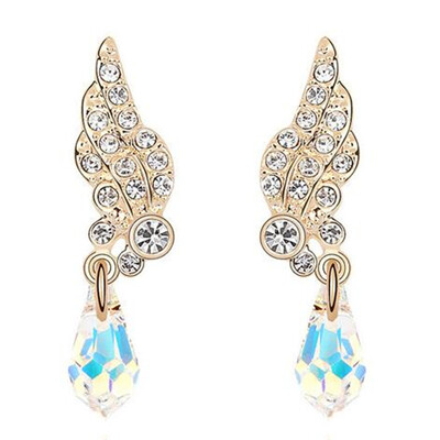 

High Quality Drop Earrings Made with Crystal from Austrian Elements Women Pendientes for Wedding Party Jewelry 6805