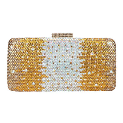 

Fawziya Gradient Clutch Starry Sky Crystal Evening Bags And Clutches