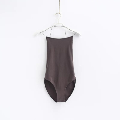 

Womens Sexy Top Backless Cross Straps Camisole Jumpsuit Cami T-Shirt U-neck Underwear Bodysuit