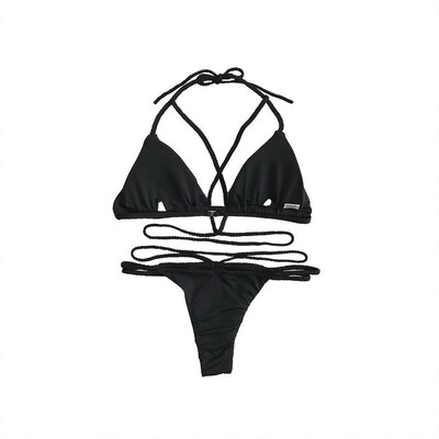 

Women Fashion Sexy Bikini Set strappy swimsuit swimwear