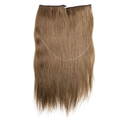 

Remeehi 15"16"18"20"Invisible Miracle Wire Flip In Remy Human Hair Extensions Any Color 80g Width 28CM