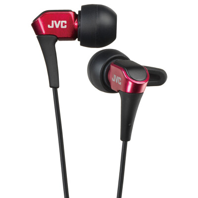 

JVC JVC FXH10 microfluidic evolution fifth order new titanium diaphragm high resolution near-field human voice interpretation headphones red