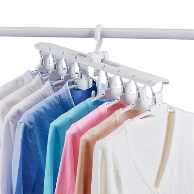 

Visitor FK multi-function hanger storage artifact folding multi-layer vibrato magic drying racks dormitory hangers home clothes support