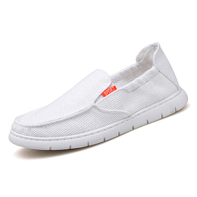 

Damaizhang High Quality Men Fashion Loafer Plain Color Spring Summer Soft Casual Shoes