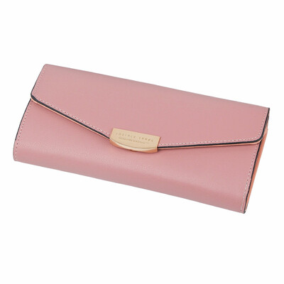 

Ladies purse female long handbag buckle multi function long large capacity wallet mobile phone bag