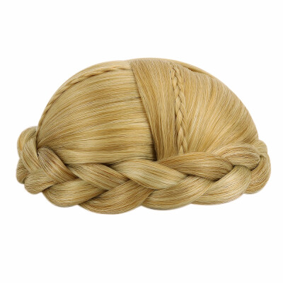 

Synthetic Hair Chignon Braided Hair Bun Extensions Clip in Hair Buns Daily Wedding Daily Chignon