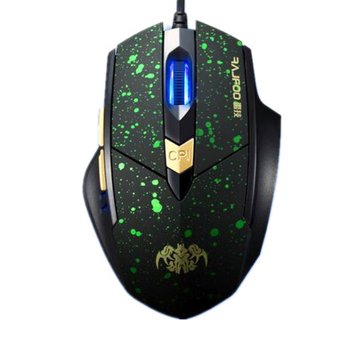 

RAJFOO G6 2400 DPI оптическая USB-мышь Проводная Мыши Игровые Для портативных ПК MAC D